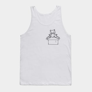 cats in boxes Tank Top